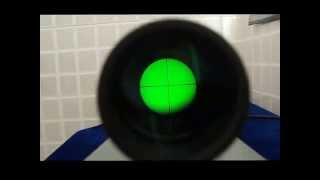 DISCOVERY Riflescope VT1 39X40 reviews shock proof test [upl. by Lecia]