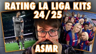 ASMR  Reacting to La Liga Kits 202425 Whispered [upl. by Janene]