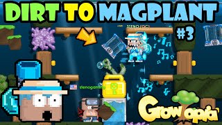 MAGPLANT HERE WE COME  Dirt To Magplant 3  GrowTopia Profit 2023 [upl. by Adriana]