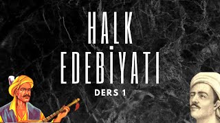 HALK EDEBİYATI YKS DERS 1 [upl. by Akerboom]