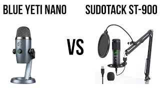 Blue Yeti Nano vs Sudotack ST900 Compared [upl. by Vilhelmina894]