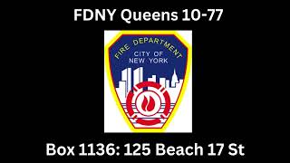 FDNY Queens Box 1136 1077 Audio 51924 [upl. by Ecyac20]