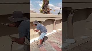 Quick Spray outsideyoutube foryou diy paintingtips [upl. by Ainar]