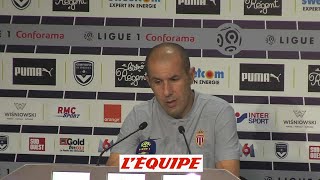 Jardim «Un manque de lucidité»  Foot  L1  Monaco [upl. by Nnaael576]