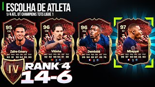 PREMIAÇÃO 146 RANK 4 FUT CHAMPIONS DO TOTS DA LIGUE 1 NO EA SPORTS FC 24 ULTIMATE TEAM [upl. by Eeladnerb]