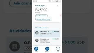 PROVA DE PAGAMENTO NO PAYPAL SITE SURVEYTIME E TOLUNA Como Ganhar Dinheiro no Paypal [upl. by Mcevoy]