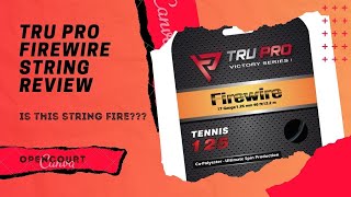 Is this string fire Tru Pro Firewire String Review [upl. by Lebasi422]