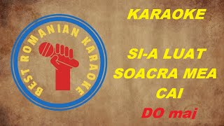 KARAOKE Si a luat soacra mea cai Do maj Versuri Negativ [upl. by Llerraf361]