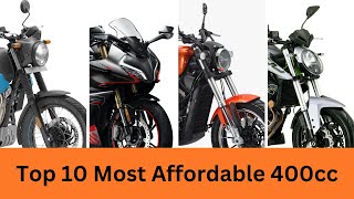 Top 10 Most affordable 400cc HighwayLegal in the Philippines 2024 [upl. by Anizor]