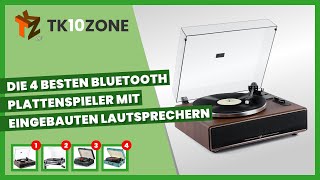 Die 4 besten BluetoothPlattenspieler mit eingebauten Lautsprechern [upl. by Cindy]