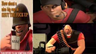 TF2 ALL Unused Voice clips Soldier Heavy and Scout [upl. by Kerwinn]