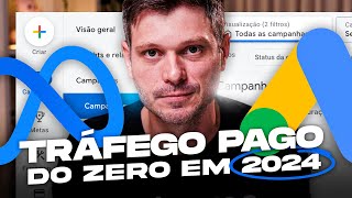 Como Aprender Tráfego Pago do Zero em 2024  Live 101 [upl. by Eimaral151]