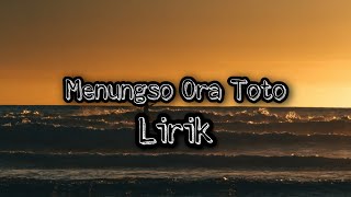 Lirik TekomlakuMenungso Ora Toto [upl. by Nalloh487]