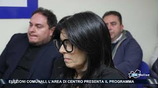 Elezioni comunali larea di centro presenta il programma [upl. by Orvah787]