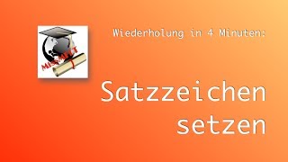 Satzzeichen setzen  MissMFLT [upl. by Tsai]