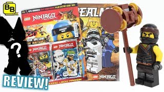 BOOM COLE LEGO NINJAGO MAGAZINE REVIEW ISSUE 39 [upl. by Pironi]