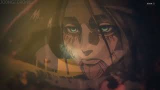 Mikasa killed Eren AOT FINAL SCENE  Attack on Titan Final Season [upl. by Marline]