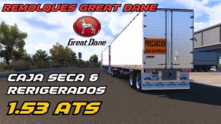 ATS 153 REMOLQUES GREAT DANE REFRIGERADOS Y CAJA SECA  DESCARGA GRATIS [upl. by Eilrebmik728]