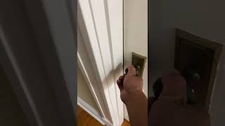 Home Security Door Lock Installation [upl. by Henson]