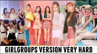 KPOP TRY NOT TO SING very hard  girlgroups version [upl. by Ativad]