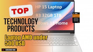 Top 10 Technology products about Laptop AMD under 500 USD Marketleading of NOW [upl. by Lail172]