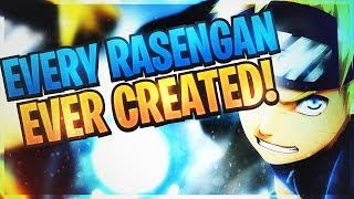 Every Major Rasengan Naruto Uzumaki Created Explained [upl. by Maren]