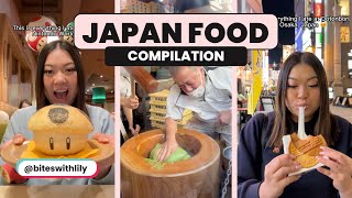 Japan Food 🇯🇵  Biteswithlily TikTok Compilation [upl. by Efal]