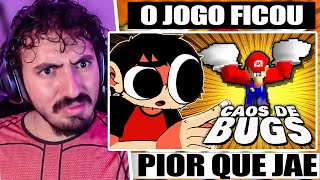 destruindo os jogos da sua infância  Leozin React [upl. by Poirer702]