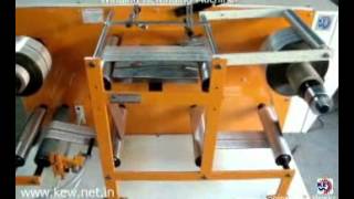 KEW Doctoring Rewinding Machine Winder Rewinder Machine [upl. by Airret]