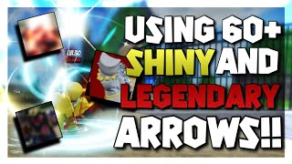 What Skin do I Get From 60 Shiny and Legendary Arrows in World of Stands [upl. by Vanhook387]