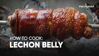 CRISPY LECHON BELLY HOW TO COOK 2020 [upl. by Averat]