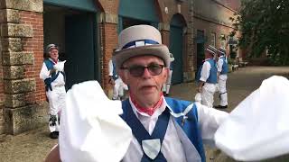 Laudanum Bunches with Hexham Morris at Claydon House Bucks CF melodeon [upl. by Rush]