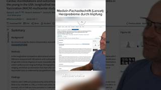 Herzprobleme durch 1mpfung  Lancet Studie [upl. by Elcin877]