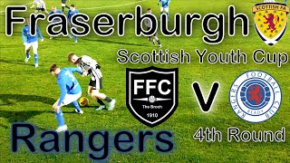 Fraserburgh v Rangers  Scottish Youth Cup 4th Round [upl. by Brick589]