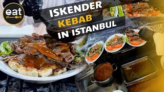 Best Iskender Kebab Restaurants in Istanbul  Turkish Street Foods [upl. by Geminius]