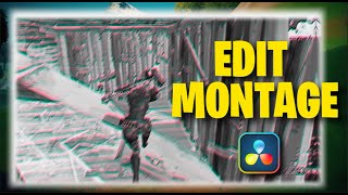 How to EDIT a Fortnite Montage in Davinci Resolve FREE PRESETS  Impact RGB Buildup etc [upl. by Ettennyl]