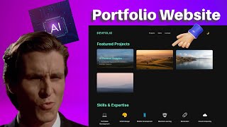 Build and Deploy Portfolio Website in 5 MINUTES using AI for FREE [upl. by Benedetto]