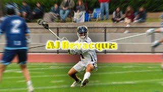 AJ Bevacqua  2023 Senior Lacrosse Highlights   reupload [upl. by Atiuqin]