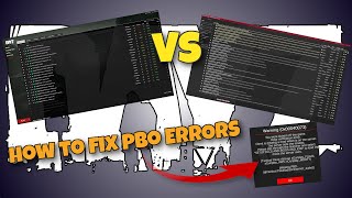 How to Fix PBO Errors amp The DayZ Vanilla VS Standalone Launcher [upl. by Yokoyama]