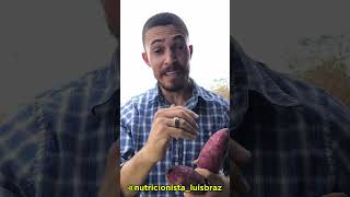 Batata doce 🍠 e ADIPONECTINA dicasdedieta batatadoce nutrição shorts [upl. by Ennayrb]