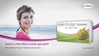 Dr Böhm® Kürbis Tabletten für die Frau TVSpot [upl. by Lynne213]