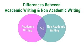 Differences Between Academic Writing and Non Academic Writing [upl. by Azilef]