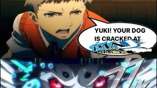 P4au koromaru is FCKING CRACKED at arena [upl. by Eilesor797]