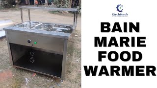 How to Use a BainMarie Perfectly Cooked Delicate Foods  Food Warmer  Restaurant Kitchen Setup [upl. by Vonny]