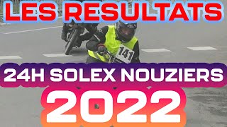 24H SOLEX DE NOUZIERS 2022  LES RESULTATS [upl. by Anileme363]