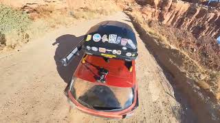 2024 Subaru Crosstrek Wilderness on Utahs Moki Dugway [upl. by Dewhurst]