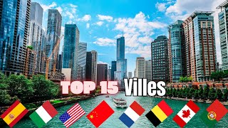 LES 15 PLUS BELLES VILLES DU MONDE EN 2024  NOUVEAU CLASSEMENT [upl. by Anasus]