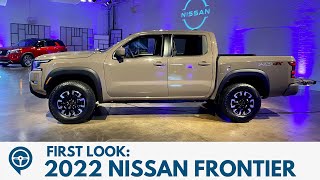 First Look 2022 Nissan Frontier Pro4X [upl. by Ettenaj]