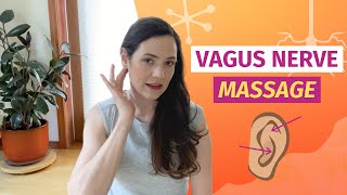 Vagus Nerve Massage For Stress And Anxiety Relief [upl. by Ailem]