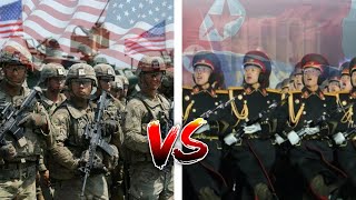 Qué pasaría si EEUU y Corea del Norte entraran en guerra EEUU Vs Corea Del Norte [upl. by Bard]